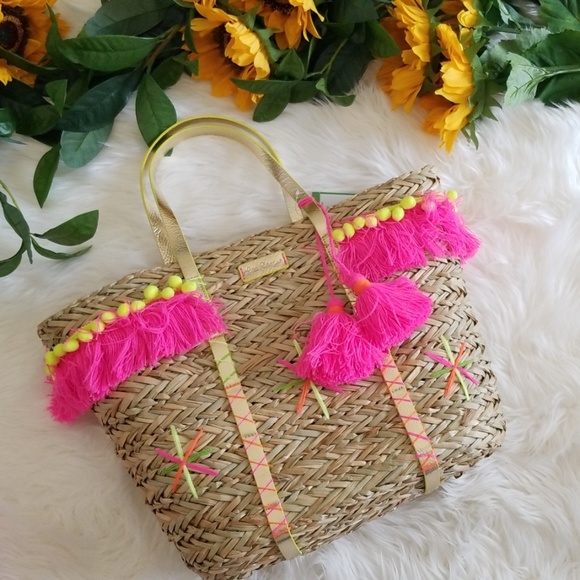 Lilly Pulitzer Handbags - Lilly Pulitzer Baja Tote